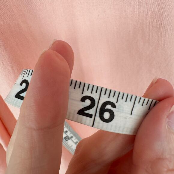 Free People Top Womens Small Pink Button Poplin Oversized Tunic Cotton Pastel - Picture 7 of 8